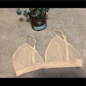 FREE W A 15$+ PURCHASE💘pastel pink sheer bralette